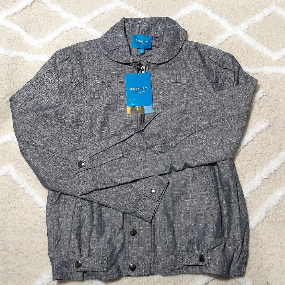 Derek Lam Design Nation Designer Wind Breaker Jacket Womens Size Small NWT